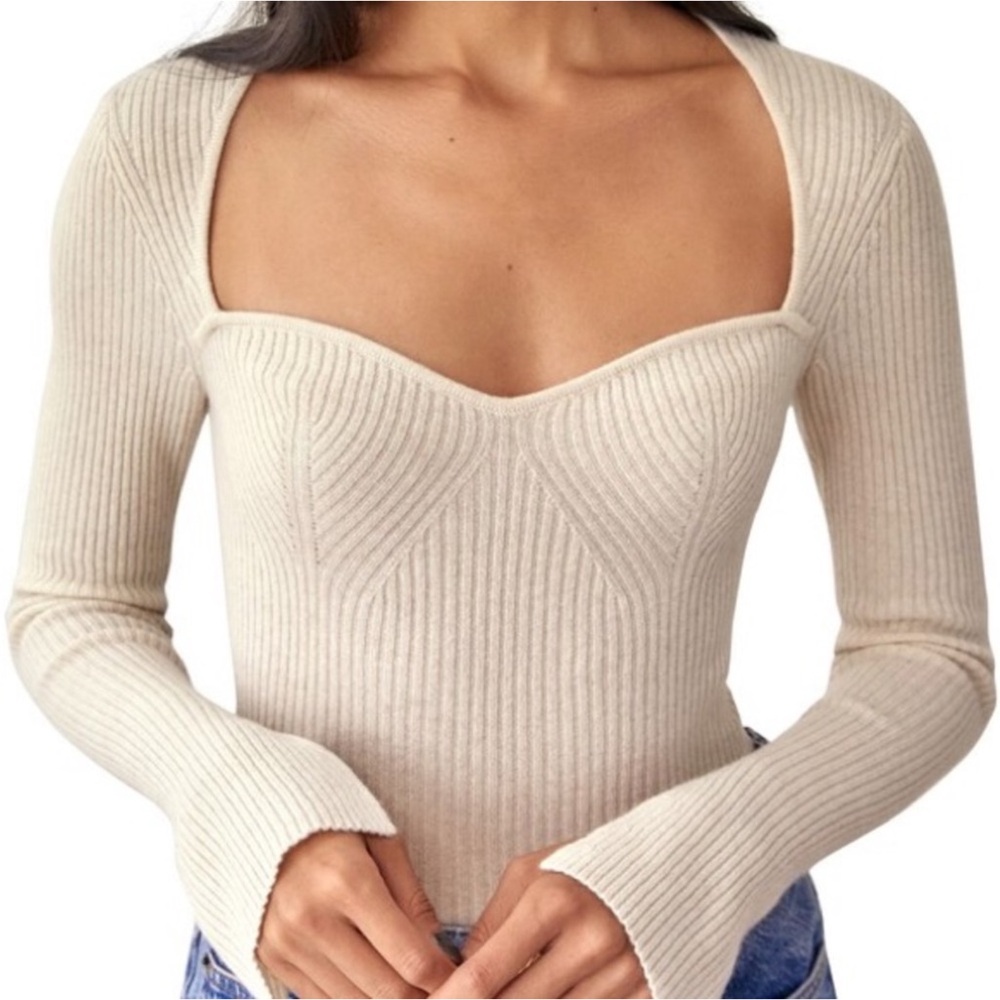 Reformation Glenna Cashmere Sweater